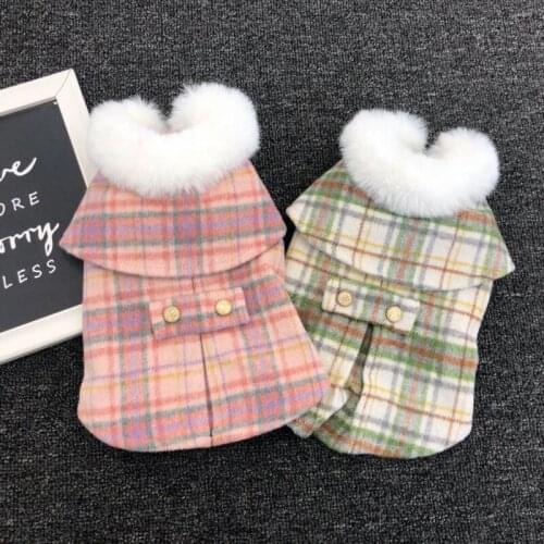 2020 Winter Dog Clothes Warm Pet Coat Jacket Cat Chihuahua Yorkshire Terrier Pomeranian Clothing Poodle Schnauzer Costume Outfit