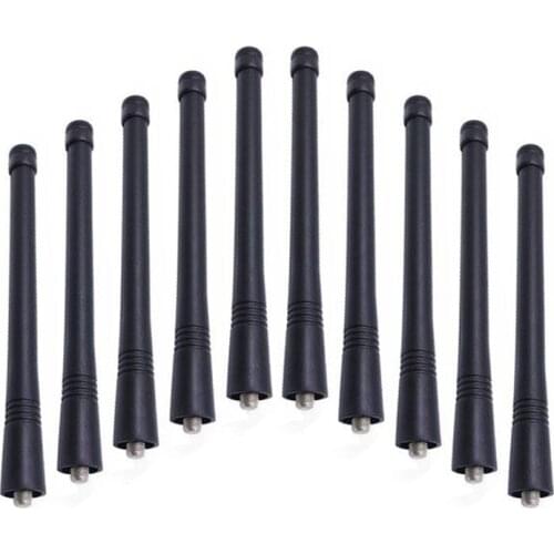 10pcs VHF136-174Mhz Moto Style Antenna for MOTOROLA GP328 GP338 GP68 GP88 GP88S GP300 CP200 EP350 EP450 HT1250 Ham Walkie Talkie