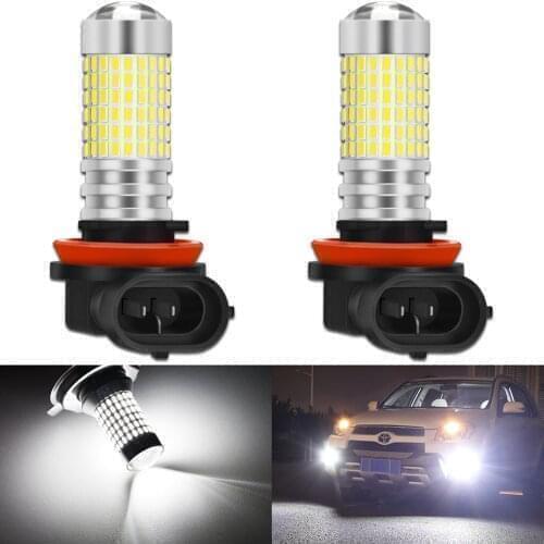 2pcs H11 H8 H9 Led Fog Lights 12V For Volvo XC60 XC90 S60 V70 S80 S40 V40 V50 XC70 V60 C30 850 C70 Car Lamp Bulb PSX24W H10 9145
