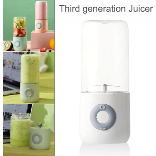 30W 500mL Handheld Blender Portable Juicer 6 Blades Mixer Chargeable Electric Kitchen Food Processor Quick Juicer Fruit Cup