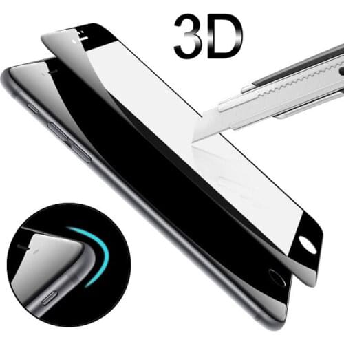 3D Tempered Glass For iPhone 7 Full Cover 9H Protective film Explosion-proof Screen Protector For iPhone 7 Plus