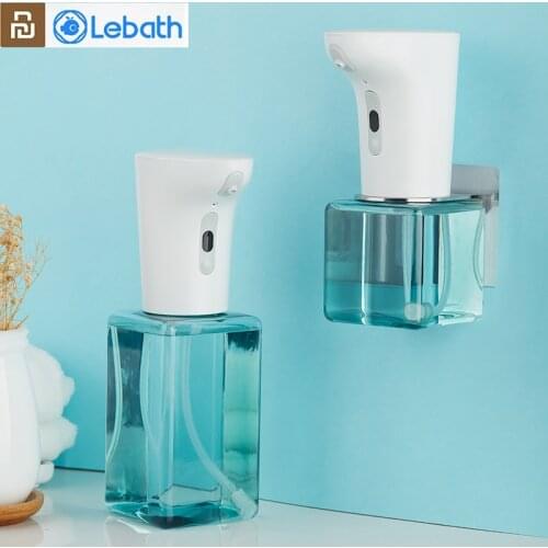 Youpin Lebath Auto Induction Foam Soap Dispenser Hand Washer Portable Soap Bottle AA Battery 250/450ML Capacity