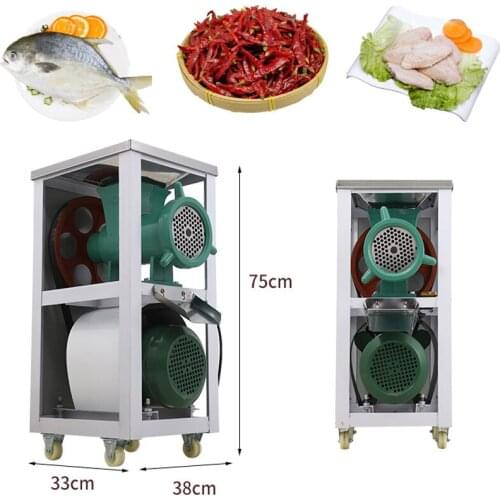Electric commercial industrial meat grinder Bone crusher