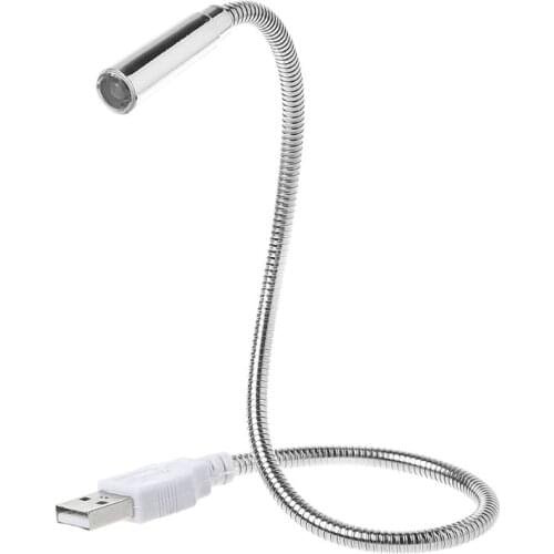 USB Flexible Light Keyboard Lamp Rechargeable Adjustable Hose Night Illumination Plug And Play For PC Computer Desktop Book
