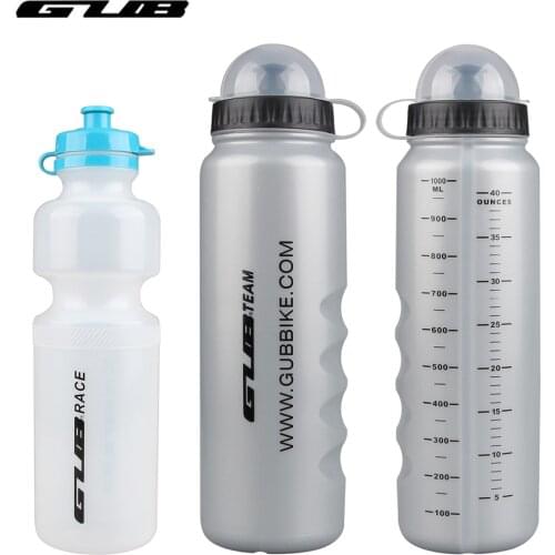 GUB 750/1000ml Portable Bicycle Water Bottle Outdoor Sports Drink Jug MTB Road Bike Water Bottles Dust Cover Cycling Accessories