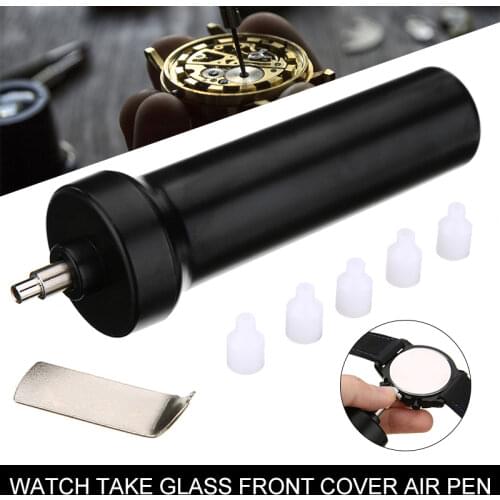 1set Watch Glass Crystal Open Removal Tool Watch Repair Air Pressure Pump Watch Glass Opener Remover Air Pump Repair Tool