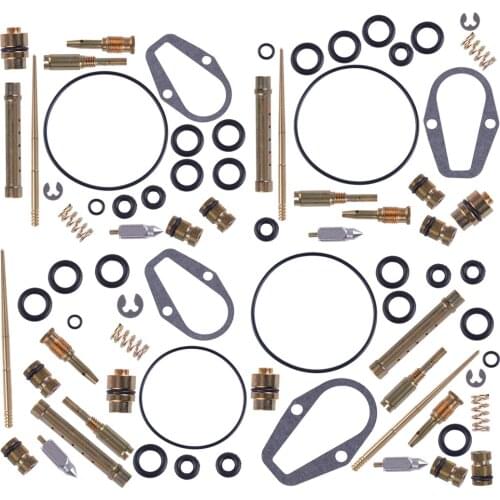 LETAOSK 4 Set Carburetor Rebuild Carb Repair Kit Jets Gasket fit for Honda CB500K CB500 CB 500 (R92)