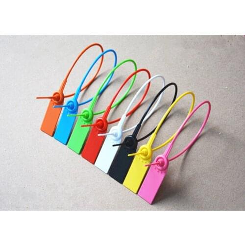 Disposable plastic sealing rope. Steel Wire Lead Seal Logistics Vehicle Container Seal Warehouse Seal 310MM