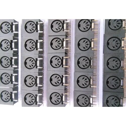 PCB Panel Mount MIDI Female DIN5 Jack Jacks wholesale