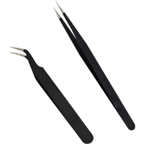 1pcs Profession Volume Eyelash Extension High Quality Fan Lash Tweezers Eyelashes Tools Makeup Accessories