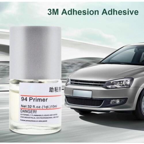 Car Tape Primer Car Foam Tape Adhesive Car Decoration Strip Double Side Adhesive Adhesive 10ML Car Glass Accessories Repair Tool