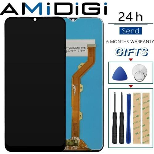 6.52" For Tecno Camon 12 CC7 LCD Display Touch Screen Digitizer Assembly For Tecno Camon12 cc7 LCD Phone Replacement Parts+Tools