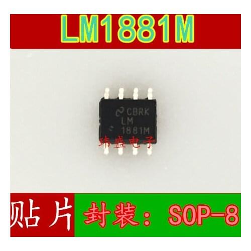 10pcs LM1881 LM1881M LM1881MX SOP8