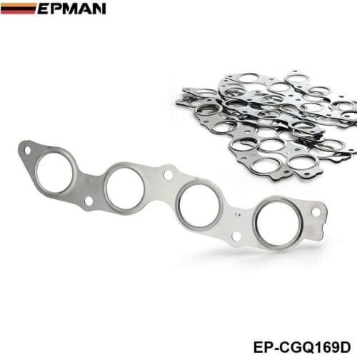 10Pcs/Lot For Toyota 1.5L 1NZ-FE 1NZ-FXE 2000-2004 Exhaust Manifold Gasket Stainless Steel EP-CGQ169D