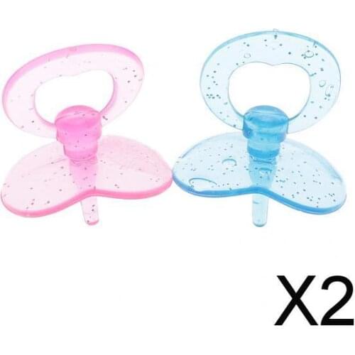 2xBaby Doll Plastic Pacifier for Kelly Baby Doll Nursery Room Accessory x2