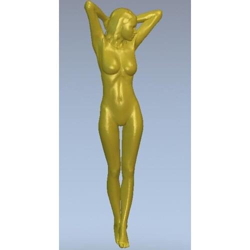 3d model relief for cnc or 3D printers in STL file format skinny girl
