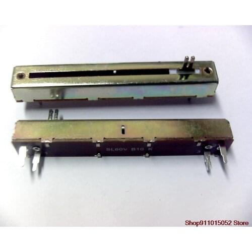 5 PCS SL60V mixer is so straight slide potentiometer B10K 88 mm