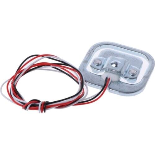 50kg 110lb Half-Bridge Weighing Sensor 3-Wired Load Cell Electric Resistance Strain Gauge for Arduino
