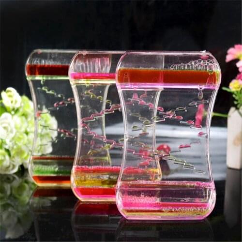 Anti Stress Fidget Toy Two-color Oil Drop Ladder Liquid Water Drop Sensory P31B