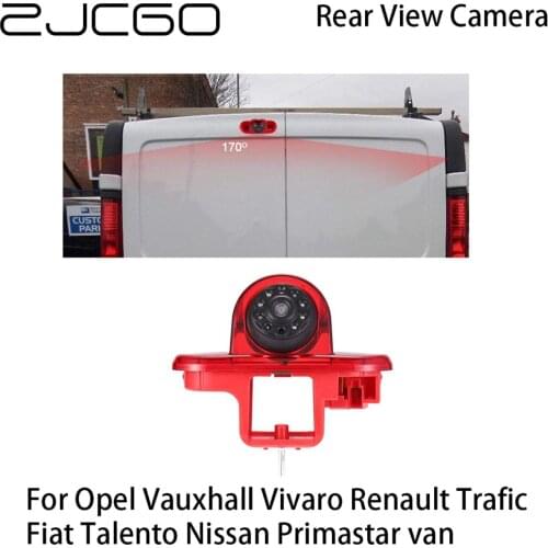 ZJCGO Car Rear View Reverse Back Up Parking Camera for Opel Vauxhall Vivaro Renault Trafic Fiat Talento Nissan Primastar van