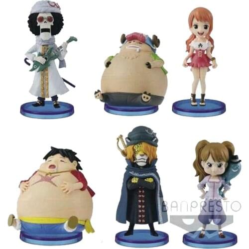 Bandai BANPRESTO Original WCF Gashapon ONE PIECE Anime Figures 1 PVC Action Figure Collections Model Dolls Toys Kids Gifts