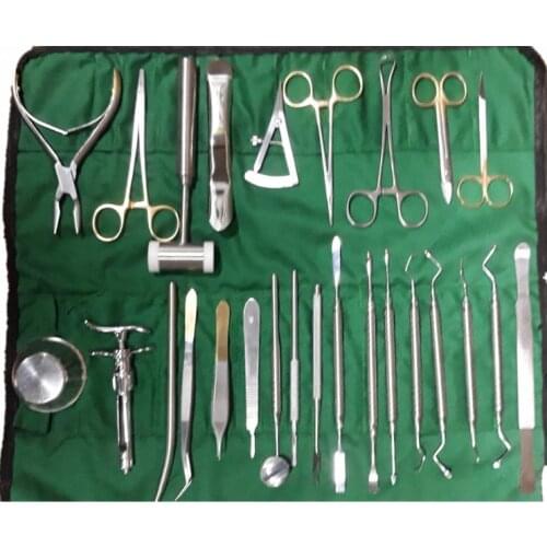 Medical Implants 26pcs/ set of dental instruments and instruments for oral surgery planting equipment set tool kits