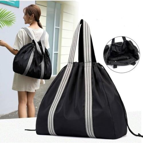 Nylon Yoga Mat Bags Gym fitness Bag Backpack Sac De Sport Sports Shoulder Drawstring Gymtas Handbag for women Rucksack