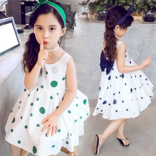 2018 new spring autumn/winter/summer Girls Kids Boys Dot Dress comfortable cute baby Clothes Children Clothing