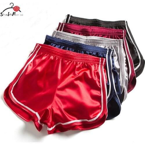 New 2020 Women Shorts Summer Silk Slim Beach Casual White Egde Shorts Hot