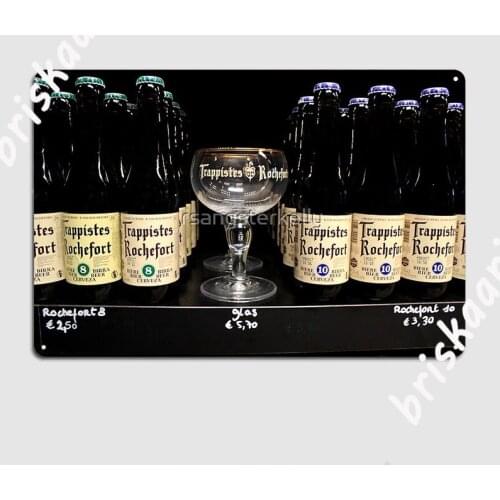 Bruges Recreate The Experience At Home Metal Plaque Poster Plaques Club Party Vintage Party Tin sign Poster