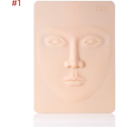 True color tattoo practice, skin pattern, eyebrow lines, eyeliner, three-dimensional facial makeup, novice beginners practice fa