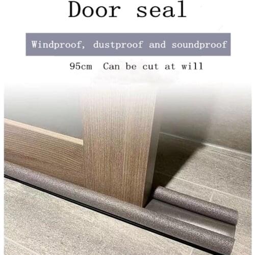 Flexible Door Bottom Sealing Strip Sound Proof Noise Reduction Under Door Draft Stopper Dust Proof Window Weather Strip