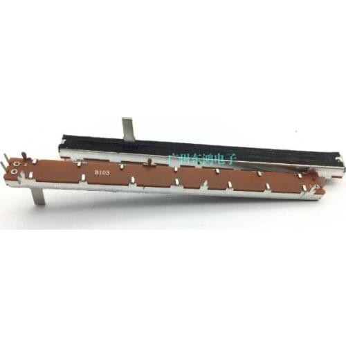 [VK] SC10021N 117MM B10K 15mm shaft single straight slide potentiometer straight slide potentiometer mixer switch SL-10021N