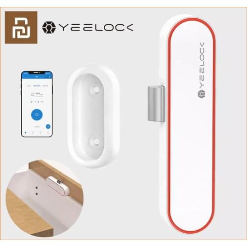 YEELOCK Smart Drawer Cabinet Lock E Keyless Bluetooth APP Unlock Anti-theft Child Safety File Security Hidden smart lock