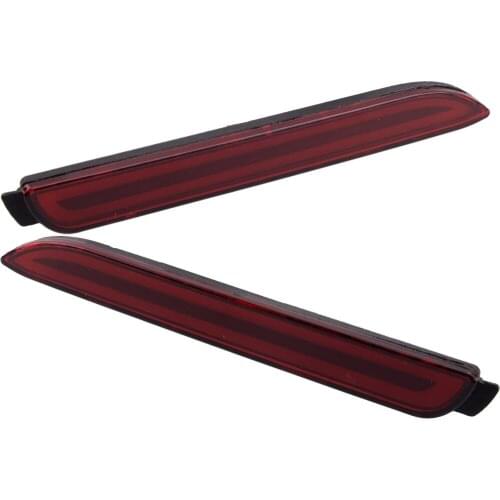 Rear Bumper Reflectors Fog Brake Tail Light Turn Signal Lamp Fit for Lexus RC350 GX470 RX300 IS-F Toyota RAV4 Avalon Venza