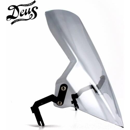 ABS Windscreen Windshield Shield Protector with Bracket Black Smoke For Honda CB650F CB 650 F CB 650F 2014 2015 2016 2017 2018