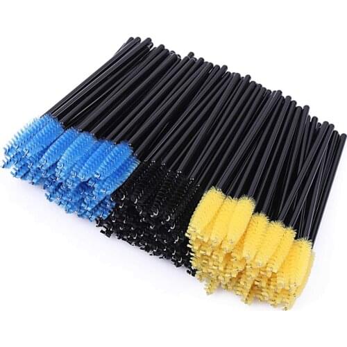 1000Pcs Eyelash Brushes Makeup Brushes Disposable Mascara Wands Applicator Spoolers Eye Lashes Cosmetic Brush Makeup Tools