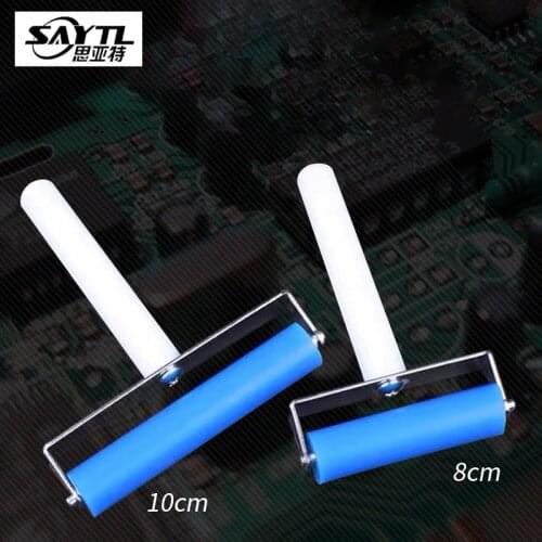 8CM/10CM High quality Silicone Roller Tool for Mobile Phone Tablet Laptop Screen Protector Film Pasting LCD OCA Polarizing Tool