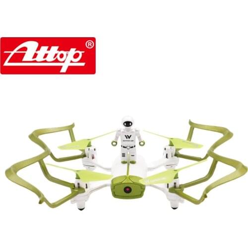 ATTOP YD-W2 Remote Control Drone With WiFi Camera Real-Time Transmit FPV HD Camera RC T
