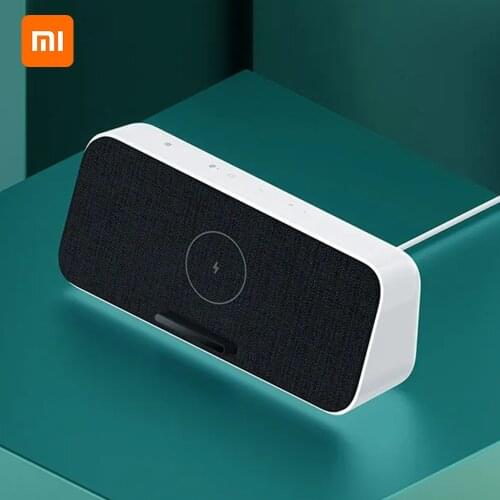 Xiaomi BT Speaker Fast Wireless Charger 30W MAX BT5.0 Home Music Speaker With Microphone HD Call For iPhone Samsung Xiaomi