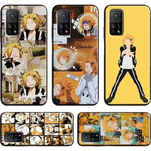 Denki Kaminari My Hero Academia For Xiaomi Mi 10T Pro Mi Note 10 Lite Mi 11 Ultra Case For POCO M3 Pro F3 F2 X3 Pro Cover