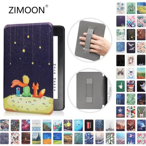 For Amazon Kindle Paperwhite 10th Smart Case with Hand Strap for Kindle10th Cover for Kindle Paperwhite 4/3/2 Protective Shell