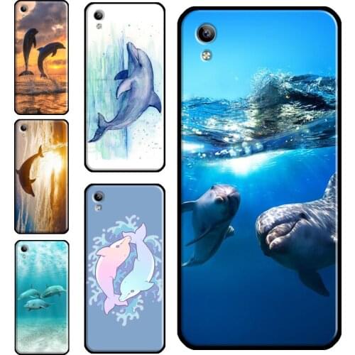 Ocean Dolphin Case For Vivo V17 Neo S1 Y1S Y12 Y17 Y20 Y30 Y50 Y70 Y91C V11i Y11 2019 V20 SE Back Cover