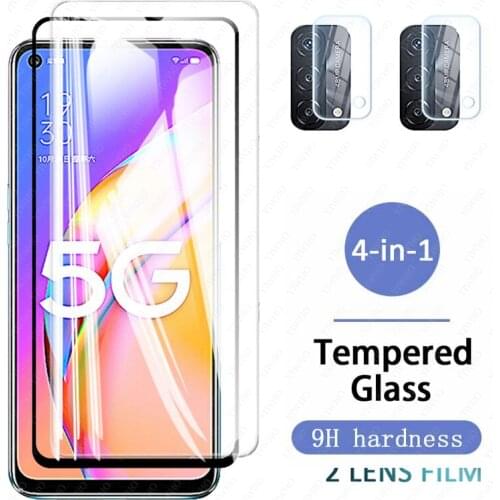 For Glass Oppo A93 5g Tempered Glass Oppo a 93 5g Camera Lens Screen Protector HD Full Cover Phone Film on for 93a PCGM00