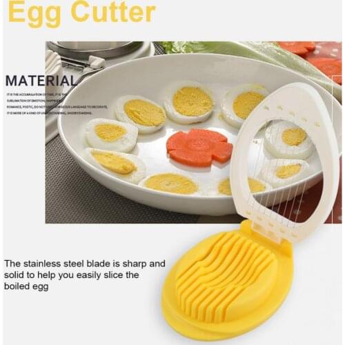 Hot Boiled Eggs Preserved Egg Chopper Soft Food Slicing Cutter Home Restaurant Kitchen Tools