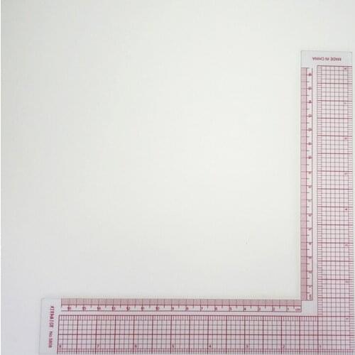 L Shape Drawing Supplies Quilting Ruler Right Angle Multi-function Sewing Patchwork Tool Garment Cutting Craft Scale Rule