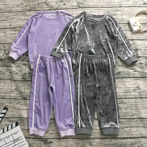 Hot Sale Spring Autumn Baby Girl Outfit Comfortable Girl Clothes Custom Wholesale KY-TZ2011012