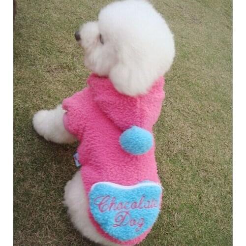 Best Quality LOVE Pocket Costume Yorkshire Chihuahua Poodle dog clothes nice pet dog clothing