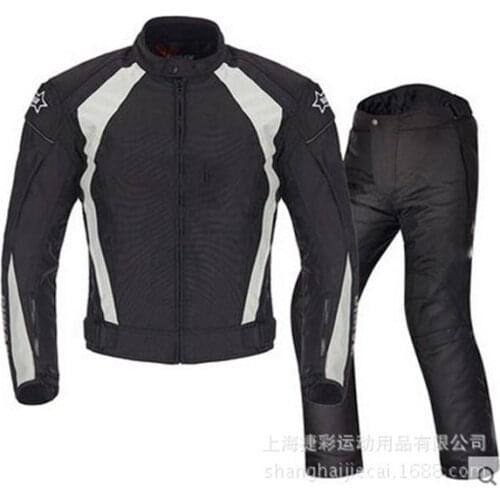 Motorcycle Jersey suit Personality warm and fall protection Knight equipment