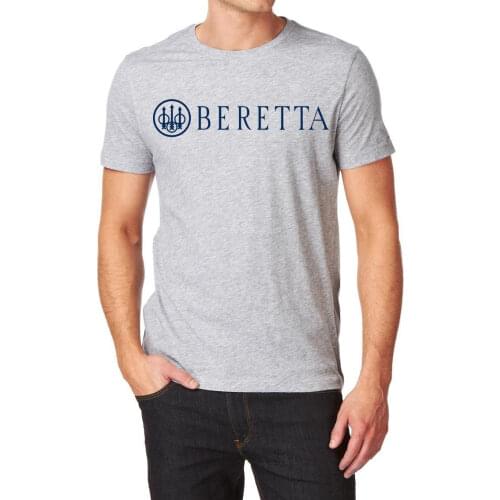 O-Neck Hipster Tshirts Guns LOGO T-SHIRT Print T Shirt Men